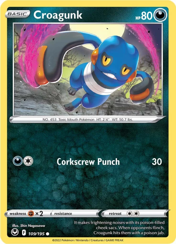 109/195 Croagunk