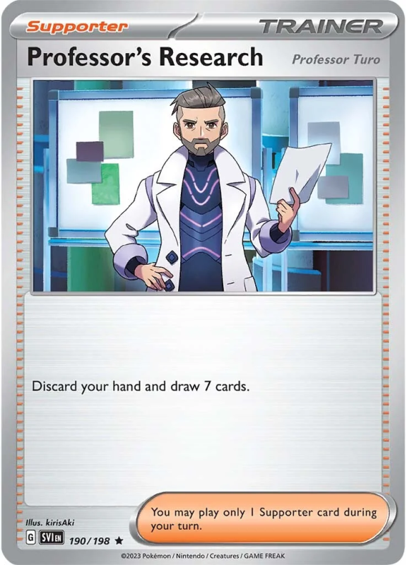 190/198 Professor's Research