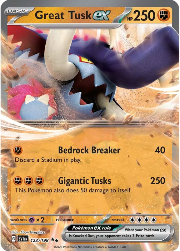 123/198 Great Tusk ex