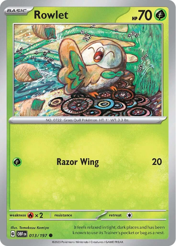 013/197 Rowlet