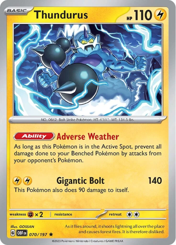 070/197 Thundurus
