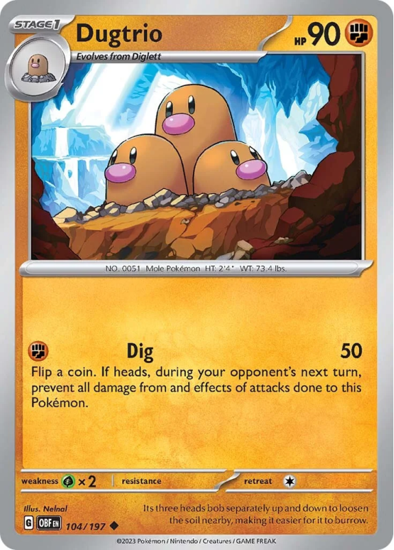 104/197 Dugtrio