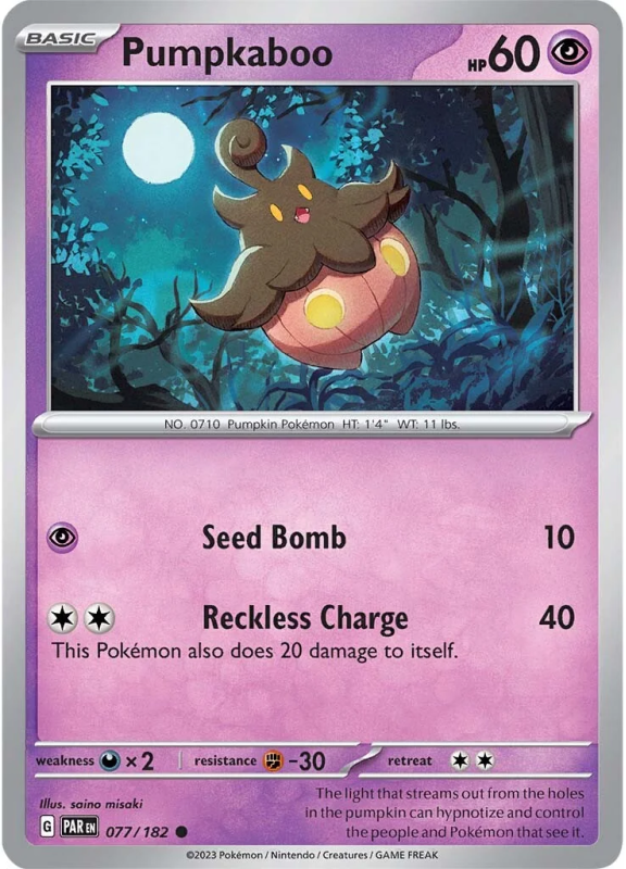 077/182 Pumpkaboo