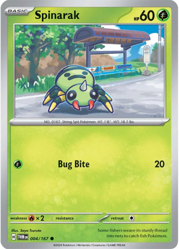 004/167 Spinarak