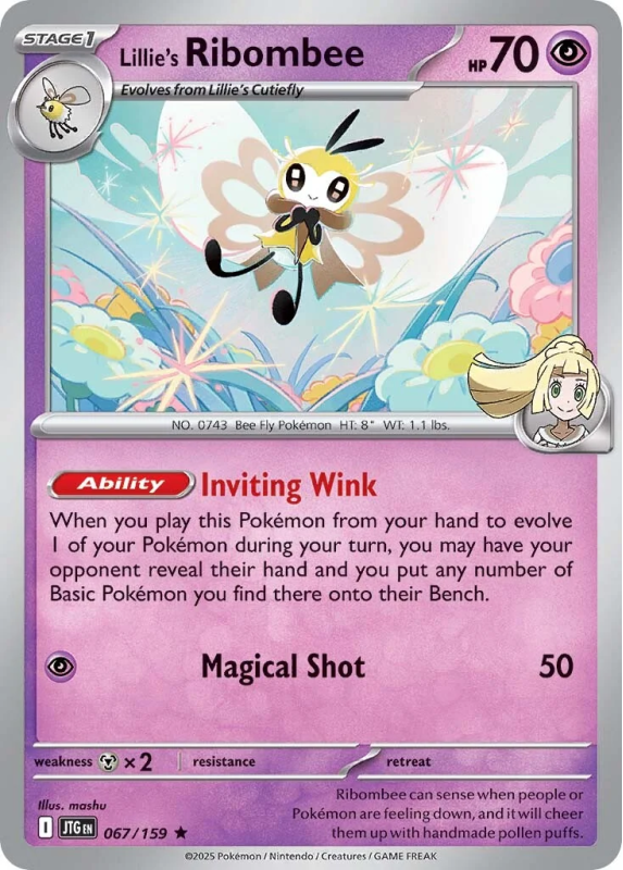 067/159 Lillie's Ribombee