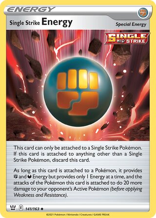 141/163 Single Strike Energy