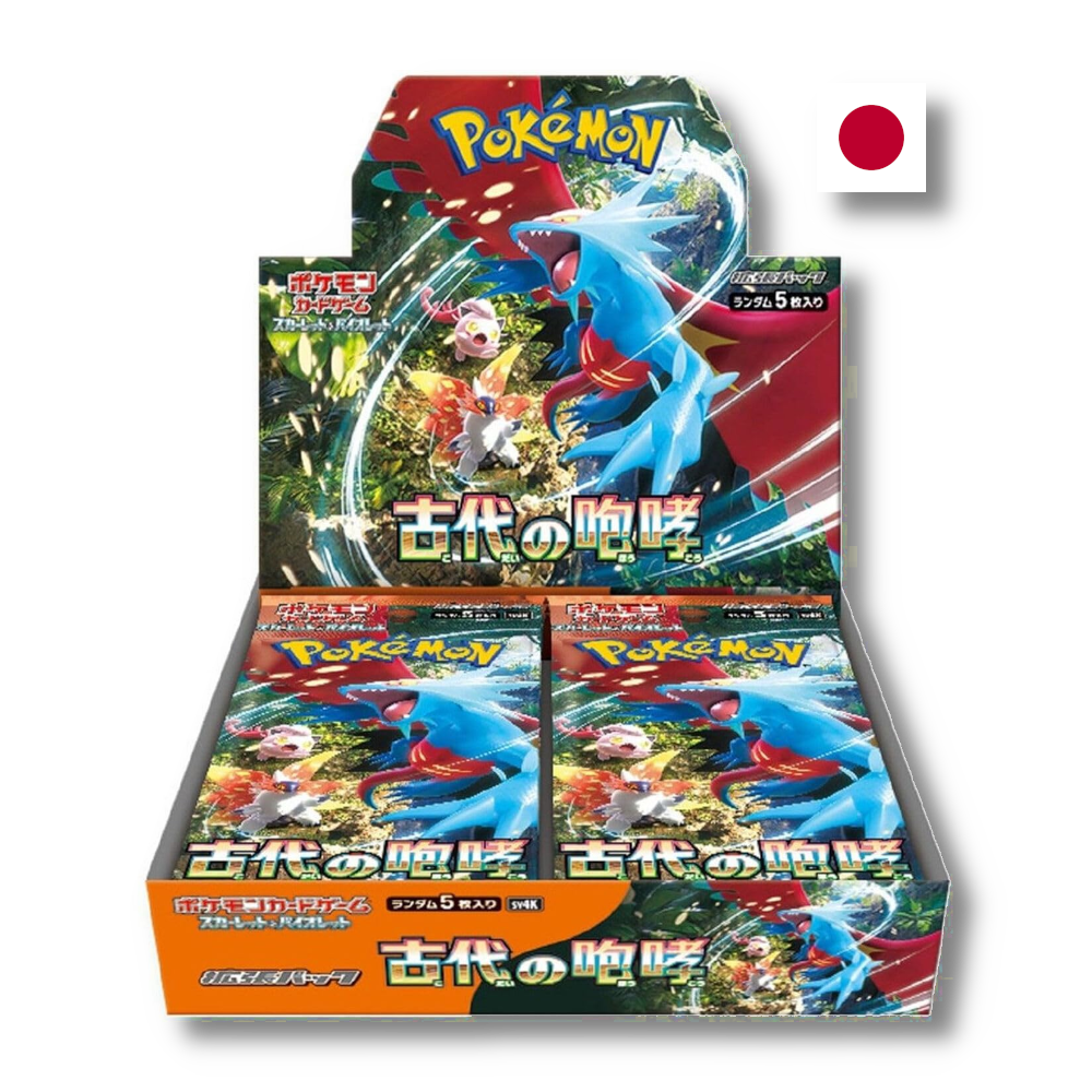 Pokmon TCG: Ancient Roar (sv4K) Booster Box  The Pok Store