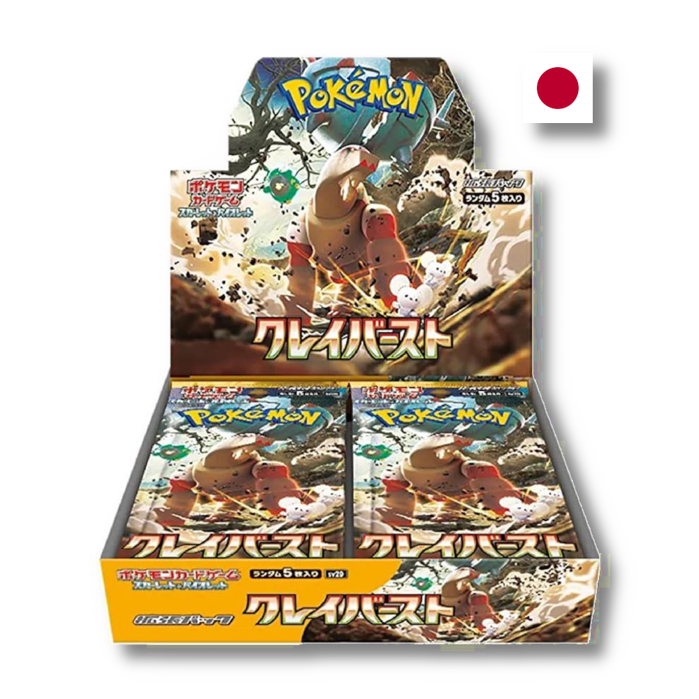 Pokmon TCG: Clay Burst (sv2D) Booster Box  The Pok Store