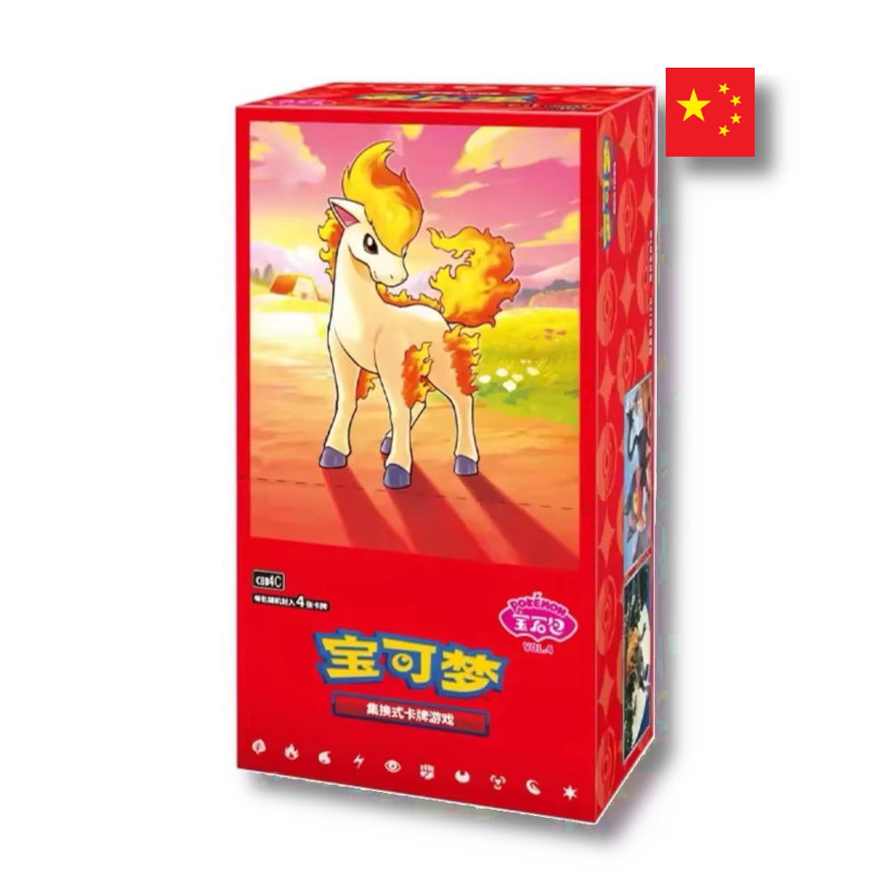Pokémon TCG: Gem Pack Vol. 4 (cbb4C) Booster Box - Chinese