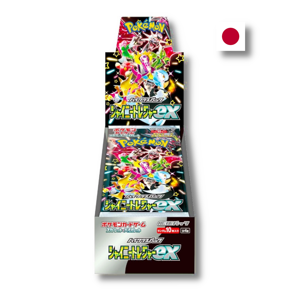 japanese pokemon cards shiny treasure Pokémon TCG: Shiny Treasure ex (sv4a) Booster Box – The Poké Store