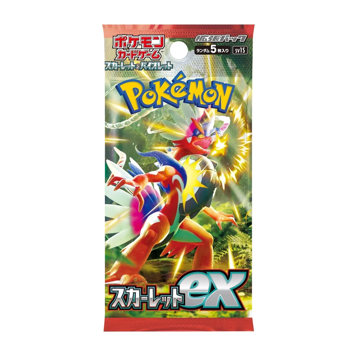 Pokémon TCG: Scarlet ex (sv1S) Booster Pack