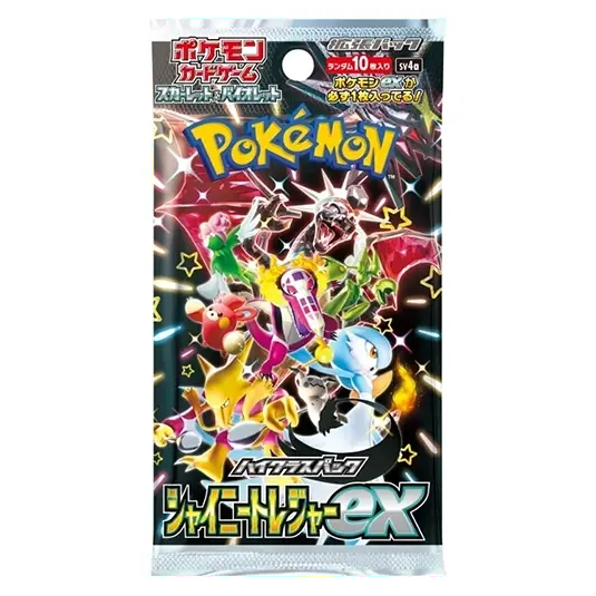 how many packs in shiny treasures booster box Pokémon TCG: Treasure ex (sv4a) Pack – The Poké Store Color:Pokeball Ver.1 One Piece TCG PRB 02 PIKACHU V 20TH ANNIVERSARY