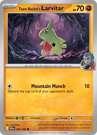 094/182 Team Rocket's Larvitar
