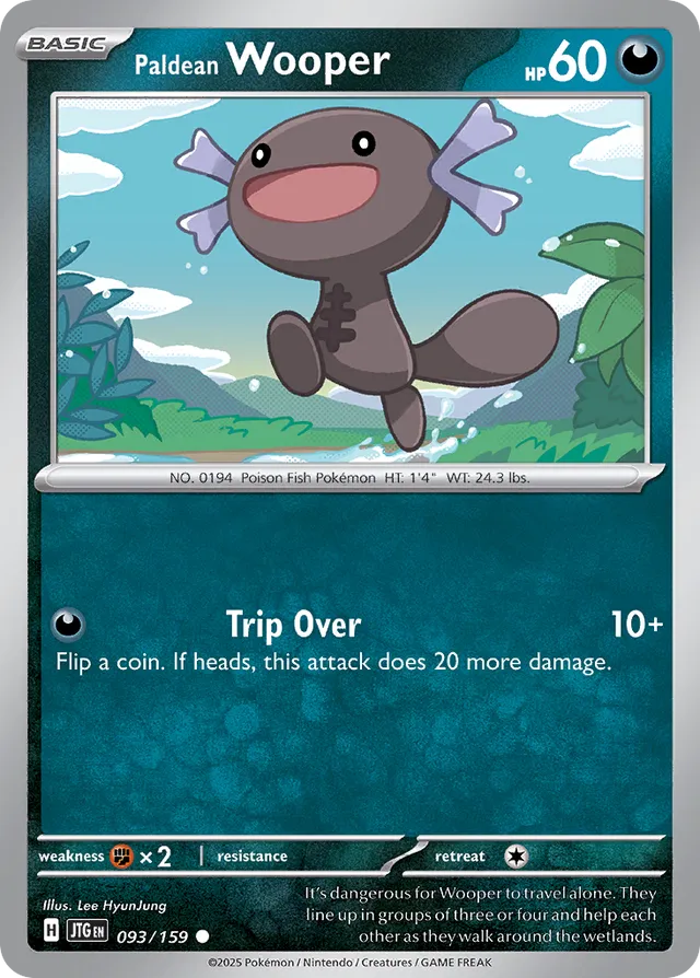 093/159 Paldean Wooper