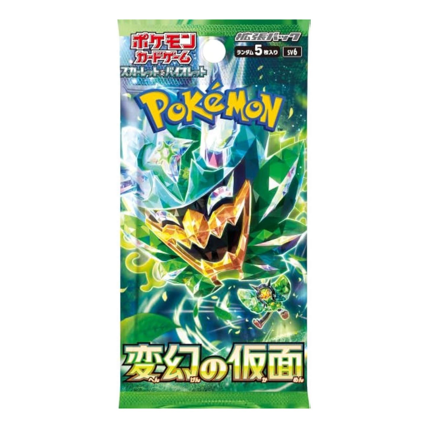 Pokémon TCG: Mask of Change (sv6) Booster Pack