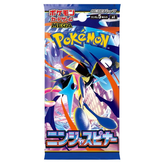 Pokémon TCG: Ninja Spinner (m4) Booster Pack