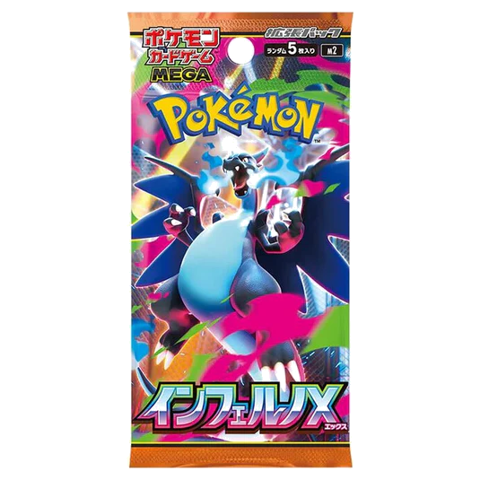 pokemon inferno x booster box Pokémon TCG: Inferno X (m2) Booster Pack – The Poké Store