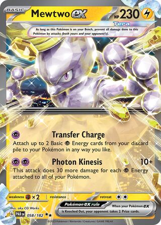 058/182 Mewtwo ex