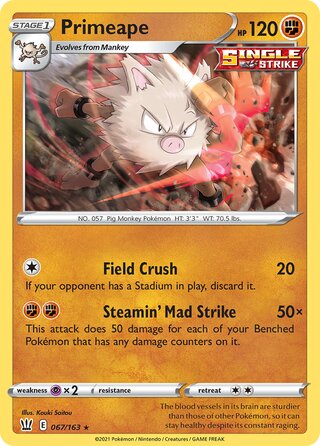 067/163 Primeape