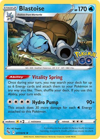 017/078 Blastoise