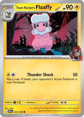 073/182 Team Rocket's Flaaffy