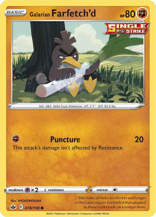 078/198 Galarian Farfetch'd