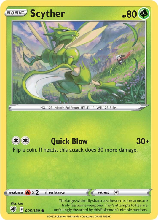 005/189 Scyther
