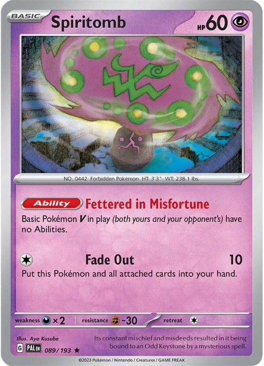 089/193 Spiritomb