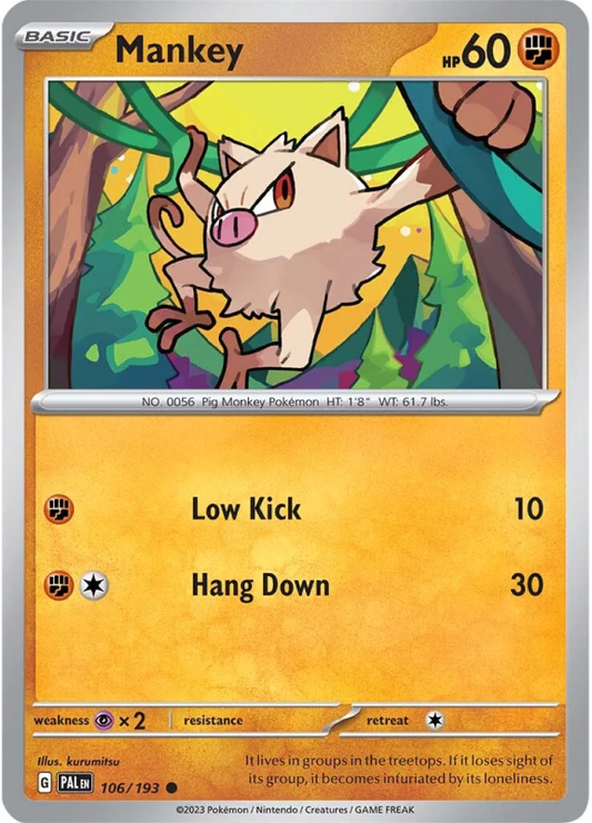 106/193 Mankey