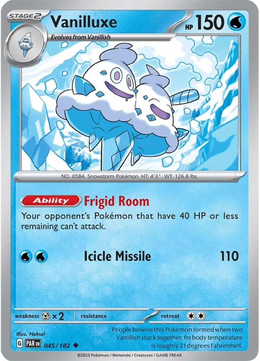 045/182 Vanilluxe