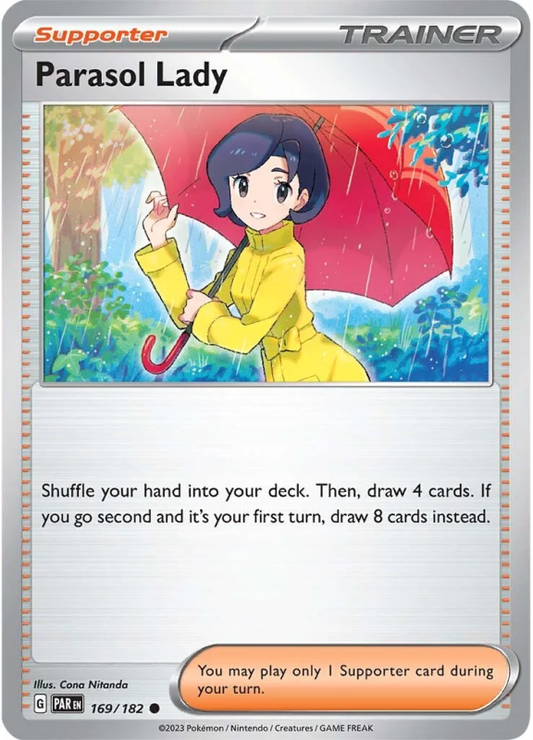 169/182 Parasol Lady