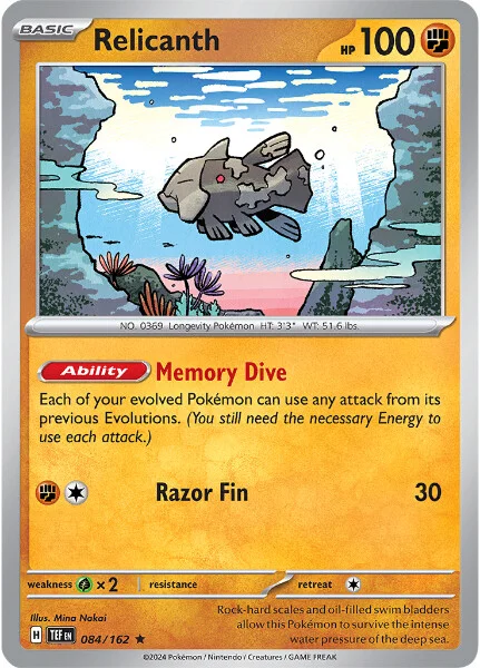 084/162 Relicanth