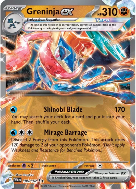 106/167 Greninja ex