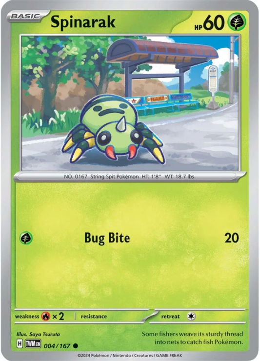 004/167 Spinarak