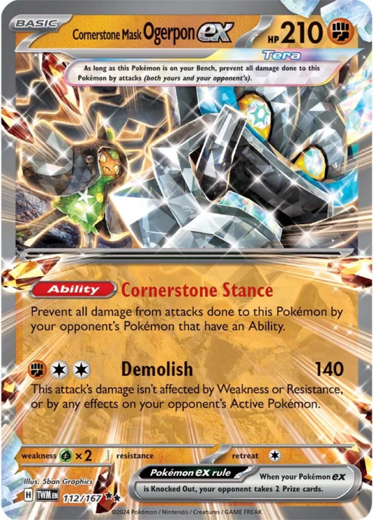 112/167 Cornerstone Mask Ogerpon ex