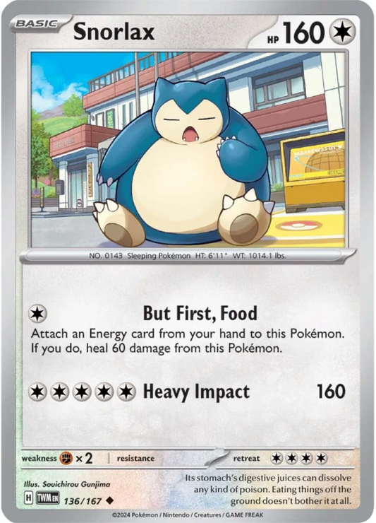 136/167 Snorlax