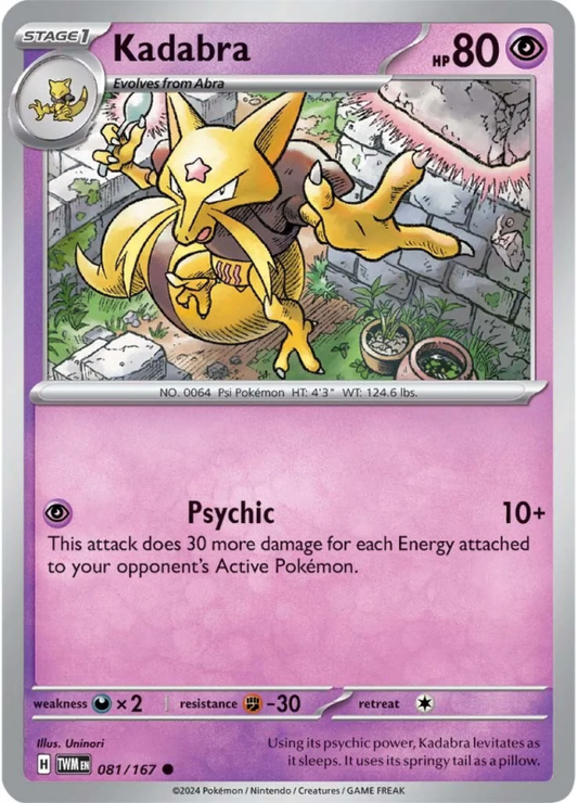 081/167 Kadabra