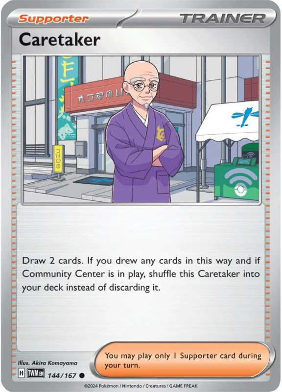 144/167 Caretaker