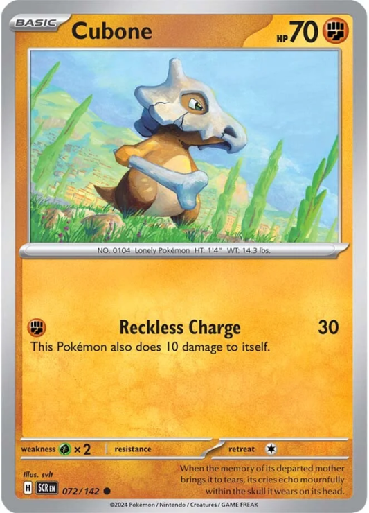 072/142 Cubone