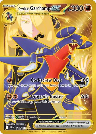 241/182 Cynthia's Garchomp ex