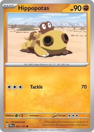 052/131 Hippopotas