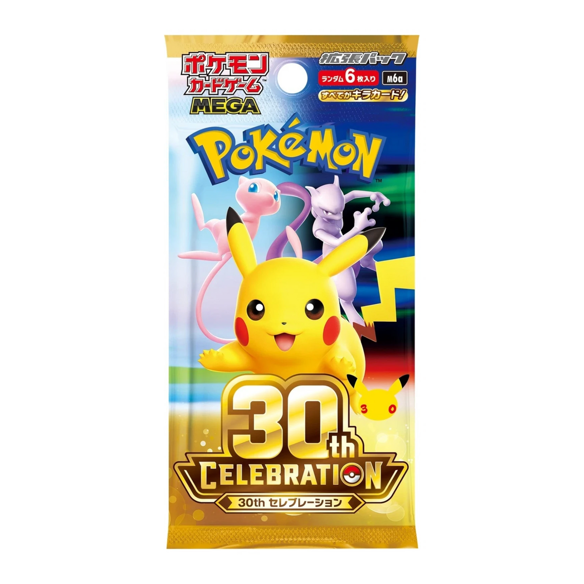 Pokémon TCG: 30th Celebration (m6a) Booster Pack