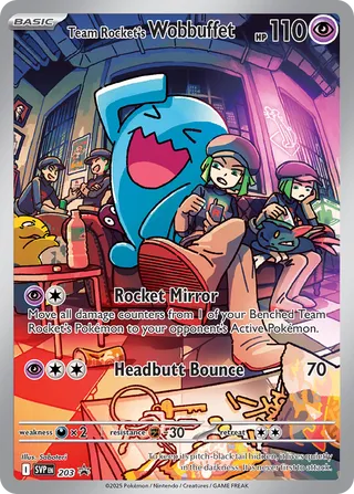 SVP203 Team Rocket's Wobbuffet