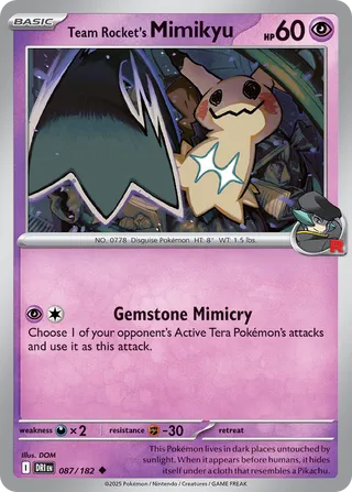 087/182 Team Rocket's Mimikyu