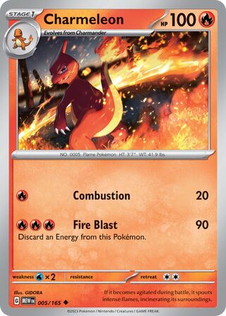 005/165 Charmeleon