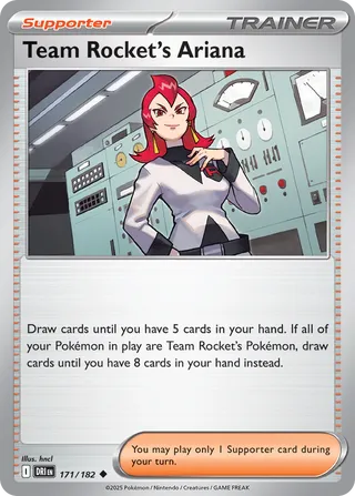 171/182 Team Rocket's Ariana