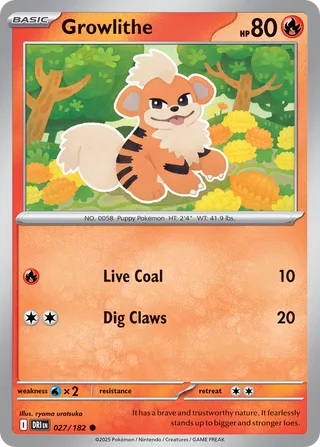 027/182 Growlithe