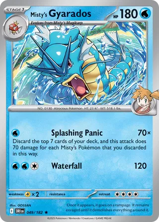 049/182 Misty's Gyarados