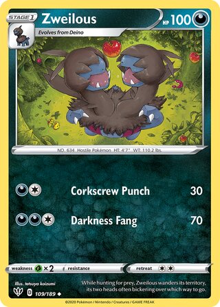 109/189 Zweilous