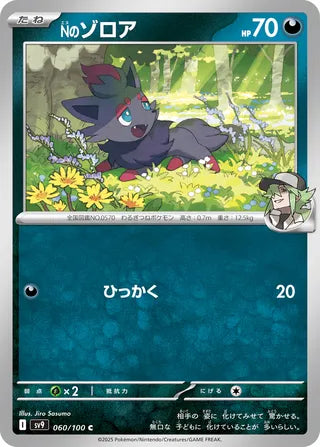 060/100 N's Zorua